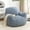 Light Blue, variant on Bean Bag Chair, Bean Bag Sofa with Tufted Soft Stuffed Filling, Fluffy and Lazy Sofa, Comfy Cozy Bean Bag Chairs with Memory Foam for Dorm, Apartment, Living Room,Dark Blue