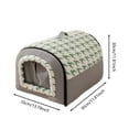 thumbnail image 2 of Warm Orthopedic Cat Bed with Removable Cushion, Foldable & Machine Washable, Indoor Tent Style for Small & Large Cats, Soft Plush Nest, 2 of 5