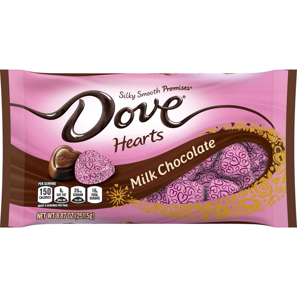 DOVE PROMISES Chocolate Valentine Candy 8.87oz