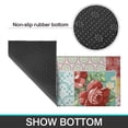 thumbnail image 6 of Pioneer Flower Floral Print Pattern Kitchen Rugs Sets Of 2,Anti Fatigue Kitchen Mat Rugs Non Slip Washable,Decorative Kitchen Floor Mats for Kitchen,Sink,Laundry,17"x30"+17"x47", 6 of 7