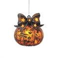 thumbnail image 3 of Orangide Halloween Pumpkin Pendant Acrylic Hanging Ornament Fall Decor Cute Jack-O-Lantern Decorations for Home Window Car Rearview Mirror Indoor Outdoor, 3 of 8