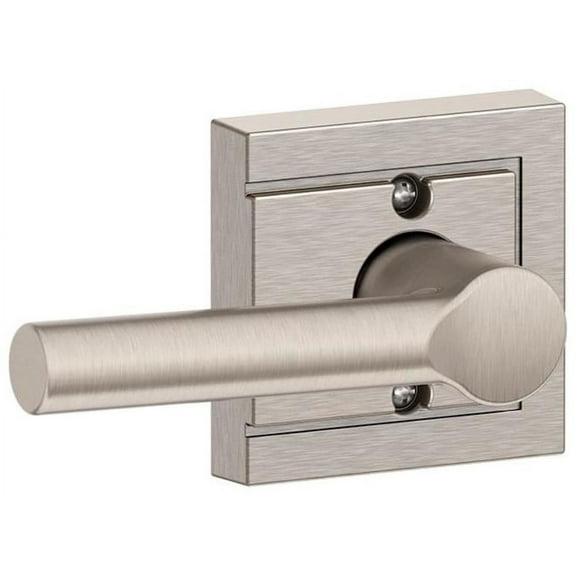 Schlage F170-Brw-Uld Broadway Non-Turning One-Sided Dummy Door Lever - Nickel