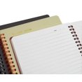 thumbnail image 3 of A5 Spiral Notebook 4-Pack: Thick Plastic Hardcover, 8mm Lined Pages, 80 Sheets for Study & Notes (4 Colors), 3 of 5