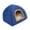 bleu, variante sur GROWTH TANK Chat Maison Sommeil Chenil Snooze Intérieur Lavable Automne Hiver Chats Lit Tente pour Animaux de Compagnie L