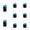 Dark Blue, variant on 4/8/12Pcs Pool Chalk Billiards Cue Stick Premium Chalk Round Chalk - Table Accessories, Pool Billiard Chalk for Cue Tip - Billiards Accessories for Players