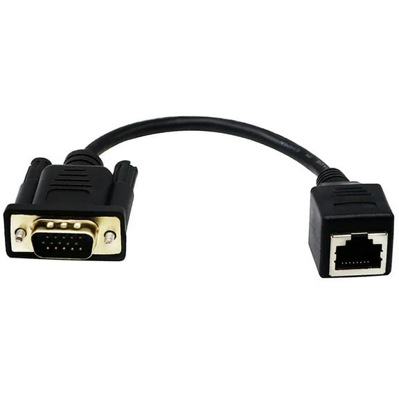 FOR Vga To Network Port 0.15 M Vga Male Female To Rj45 Cable The Vga Signal Is Transmitted Through A Network Cable