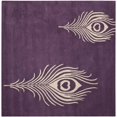 thumbnail image 1 of Safavieh Soho Purple Contemporary Rug - Square 4', 1 of 2