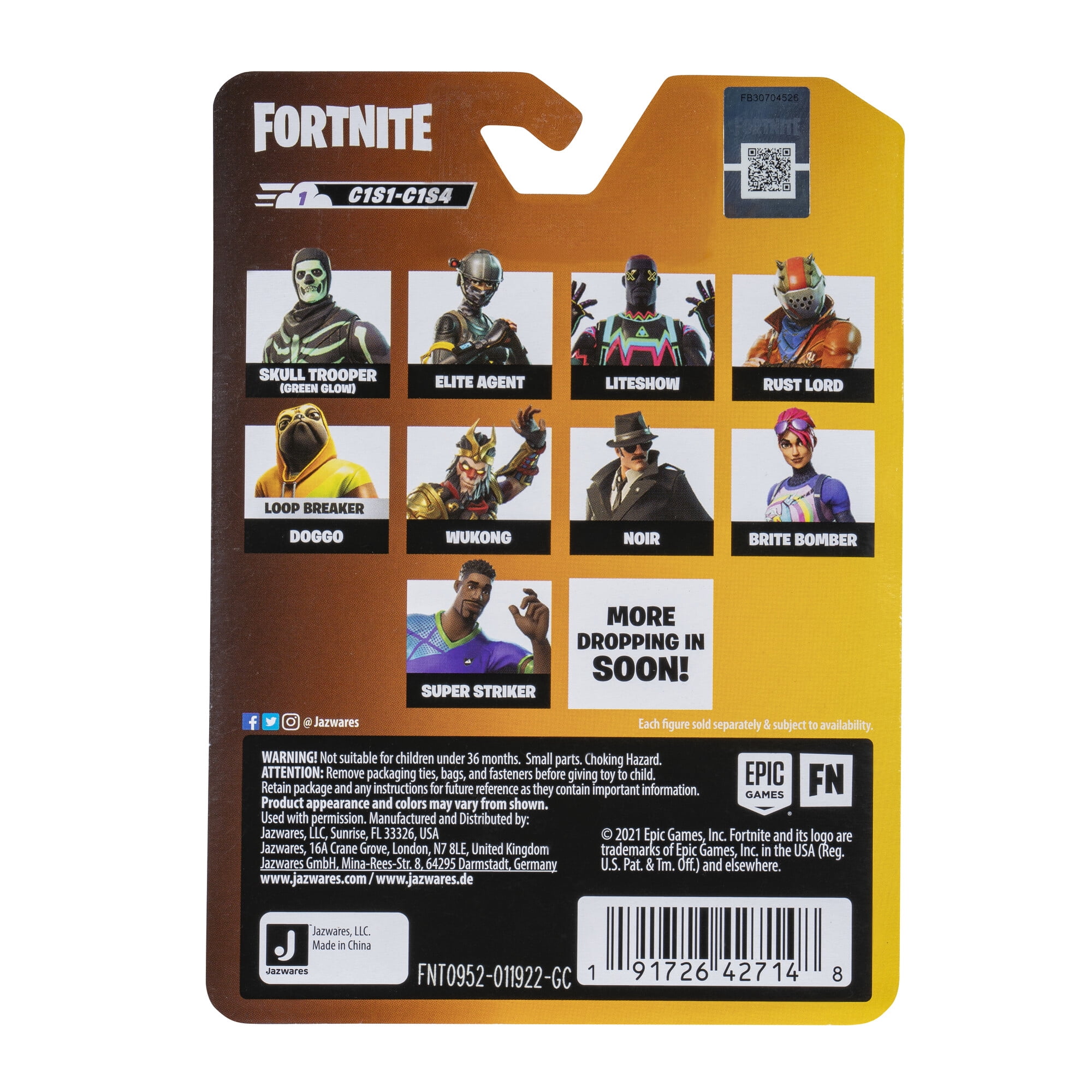 Fortnite Mission Specialist - Micro Legendary Series - 2.5 inch Figure with Hunting Rifle