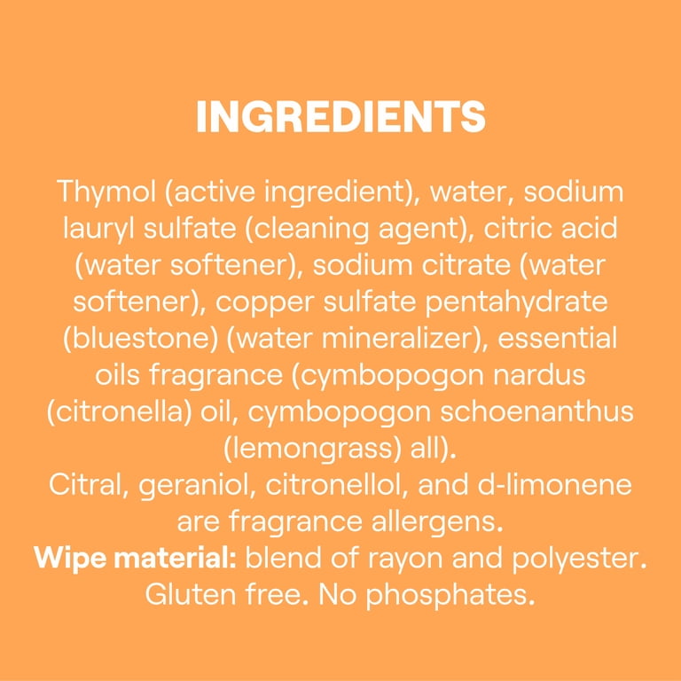 Disinfectant Wipes, Thyme, 70 Count photo 8