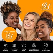 RA COSMETICS Whipped Shea Butter Pineapple - 100% Pure and Natural African Shea Butter - Ultimate Handcrafted Moisturizer with Essential Vitamins for Radiant Skin and Luscious Hair - 12oz Jar