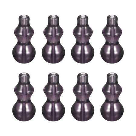 

Uxcell 1.18 Crystal Bead Hanging Pendant Crystal Purple 8Pcs