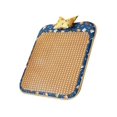 thumbnail image 4 of Dog Rattan Cooling Mat Bite Resistant Comfortable Breathable Cat Cooling Mat for Summer L Blue, 4 of 12