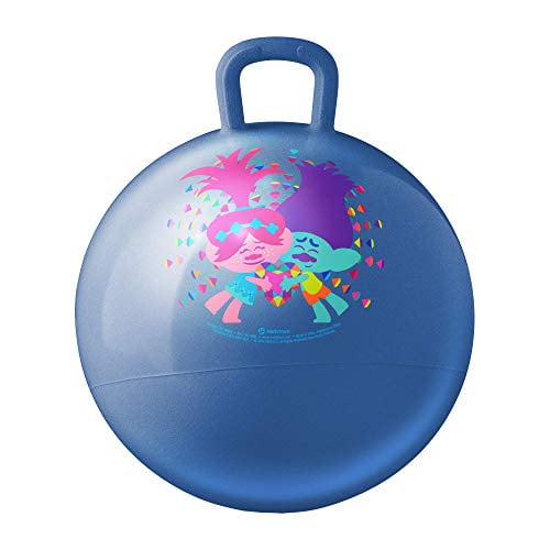 Hedstrom Trolls Hopper Ball, Hop Ball pour Enfants, 15 Pouces, Trolls 2, Modèle:55-97201