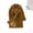 Brown, variant on Toddler Baby Girls Duffle Overcoat Faux Fur Teddy Long Coat Winter Fleece Sherpa Jacket Warm Outwear Clothes Windproof Thick Cardigan Trench Lapel Parka Coat