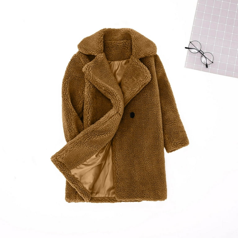 TAIAOJING Baby Girls Jacket Toddler Kids Winter Windproof Thicken