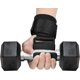 thumbnail image 2 of 2 ganchos para levantamiento de pesas, muñequeras de elevación para peso muerto, levantamientos, alternativa en entrenamiento de potencia en gimnasio, gancho no escalable, 2 of 5