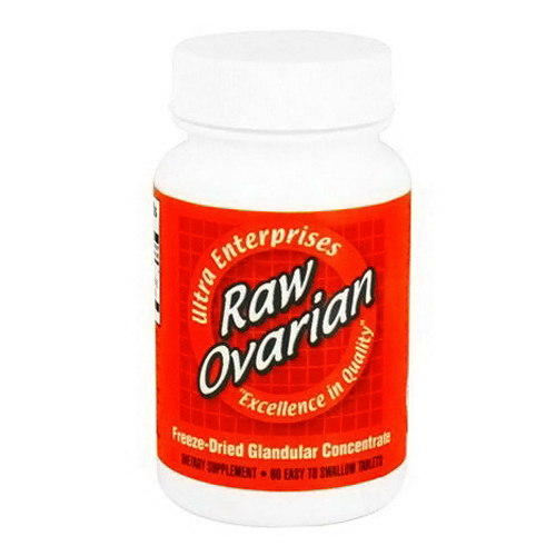 Ultra Glandulars Raw Ovarian 200 Mg Tablets, 60 Ea