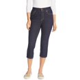 thumbnail image 6 of Woman Within Women's Plus Size Petite Tummy Tamer Capri Jean Jean, 6 of 6