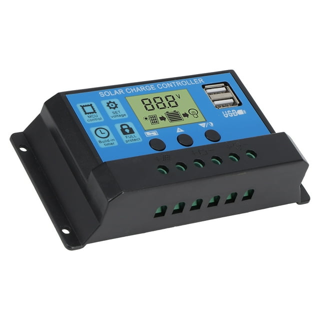 Controlador De Carga, Controlador Solar PWM, Modo De Carga Que Limita La Corriente Controlador De Carga Solar Para Luces Nocturnas Lámparas De Escritorio
