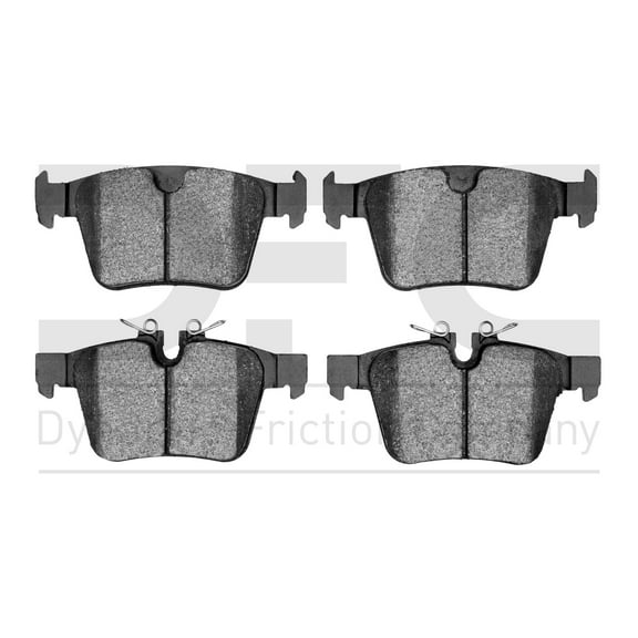 Dynamic Friction Company 5000 Advanced Brake Pads - Ceramic 1551-1821-00-Rear Set