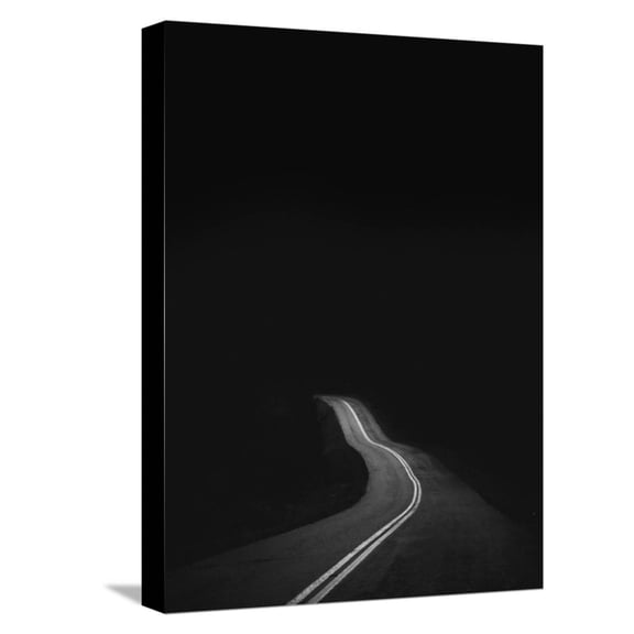 Art.com Road to Nowhere Stretched Canvas Print Wall Art by Design Fabrikken, 12" x 16"