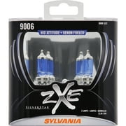 SYLVANIA 9006 SilverStar zXe Halogen Headlight Bulb, Pack of 2