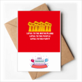 thumbnail image 1 of Jianjun National Courageous Battle Happy Birthday Greeting Cards Envelopes Blank, 1 of 3