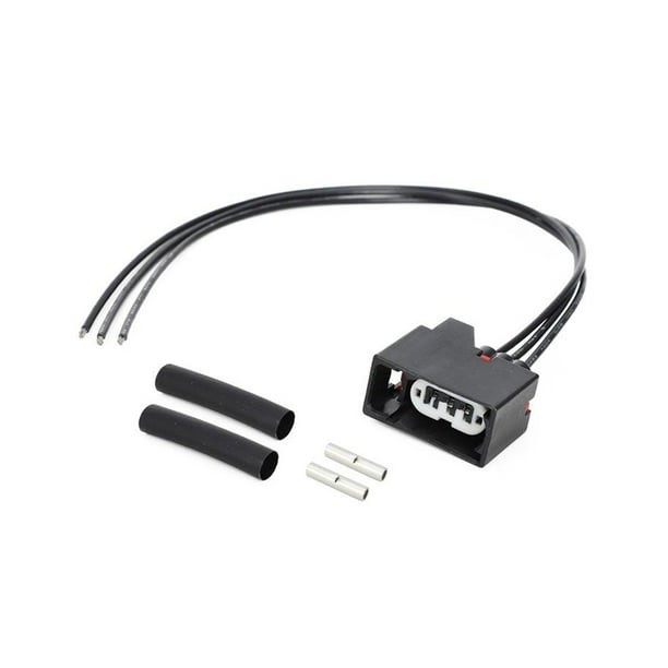 Kenally Enchufe de luz de señal de giro delantero de coche, arnés de conector de camión de vehículo de Metal, repuesto de reparación de automóvil Bombillas para automóviles Kenally VI018083-00B