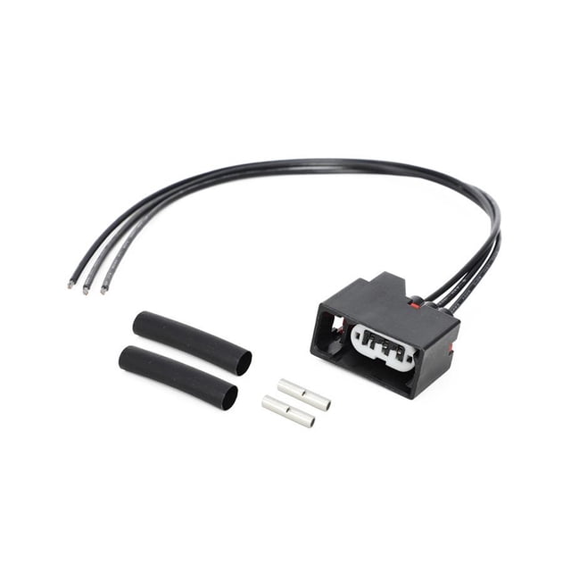 Kenally Enchufe de luz de señal de giro delantero de coche, arnés de conector de camión de vehículo de Metal, repuesto de reparación de automóvil Bombillas para automóviles Kenally VI018083-00B