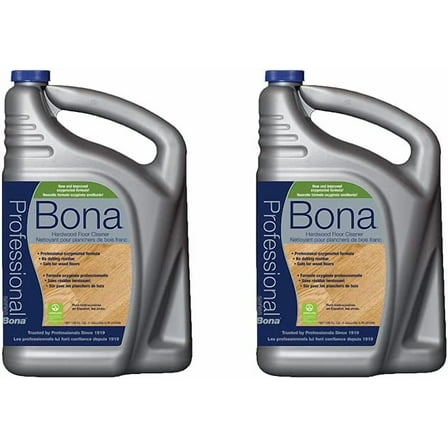 Bona Hardwood Floor Cleaner Refill, 128 oz, 2 Pack