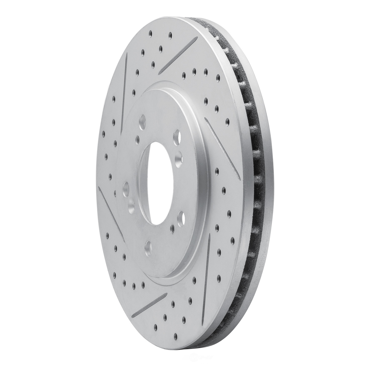 Dynamic Friction Company 830-58004L DFC Geoperformance Rotor - Drilled and Slotted