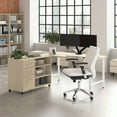 thumbnail image 2 of Hustle 60W x 30D Computer Desk with Storage in Natural Elm - Engineered Wood, 2 of 8