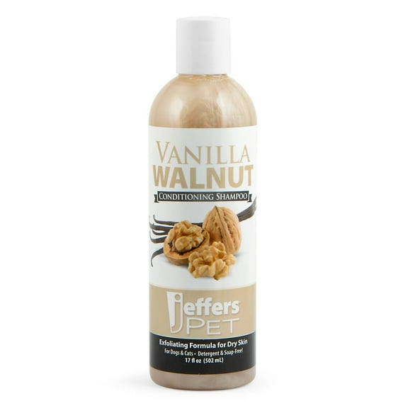Jeffers Conditioning Pet Shampoo | Vanilla Walnut | 17oz