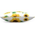 thumbnail image 6 of Yellow Sunflower Throw Pillow Case Square Sofa Cushion Cover Home Decorative Armchair Bedroom Livingroom Standard Pillowcase 18 X 18 Inch, 6 of 6