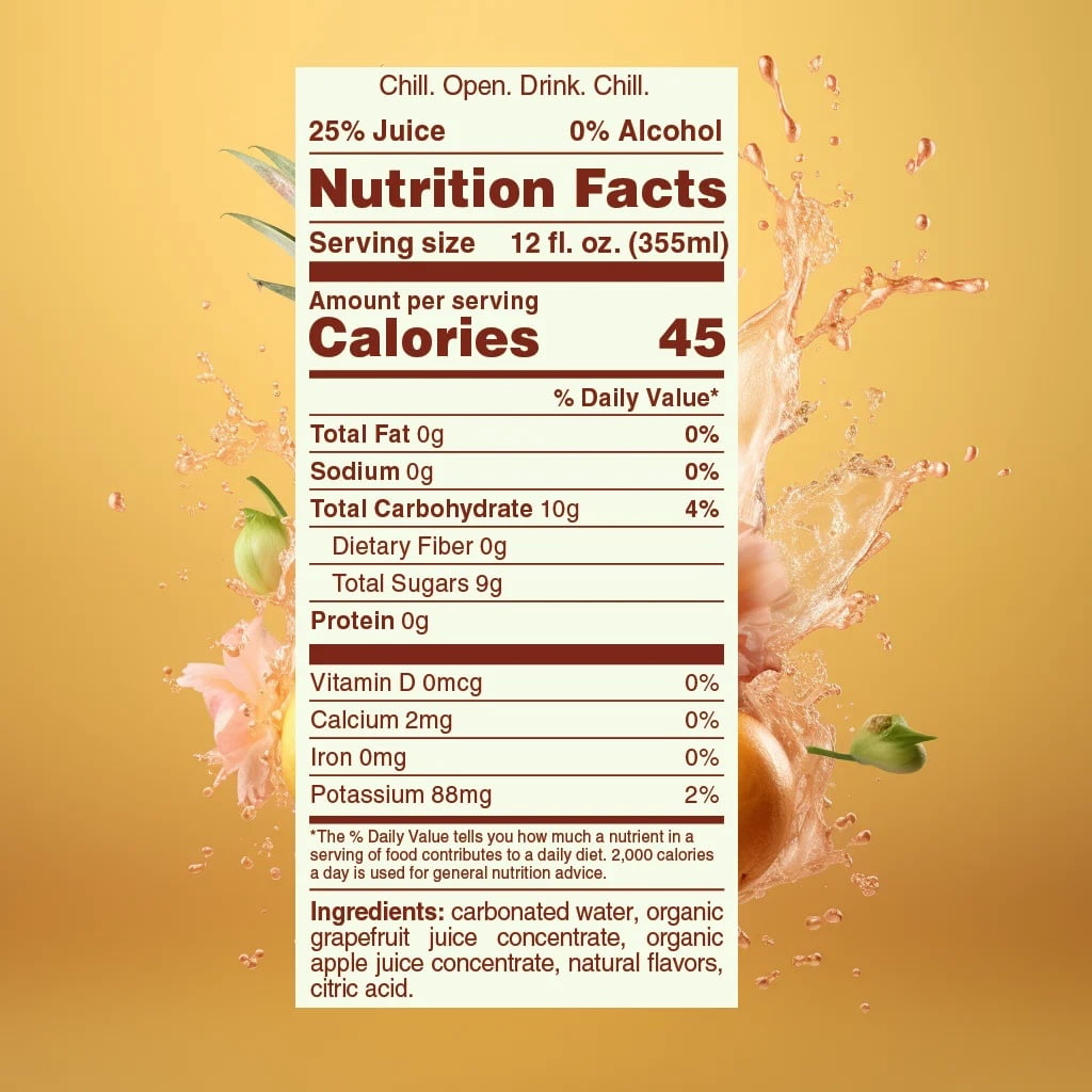Calexo SemiTropic Non Alcoholic Sparkling Beverage 12 oz. 12pk 0.0% ABV