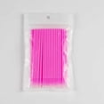 thumbnail image 1 of 100/50/5pcs/bag Disposable Grafting Cotton Swabs Eyelashes Cotton Swabs Micro Brushes Eyelashes Extension Make Up Tools Cotton Swabs (Color: 50PCS-PK), 1 of 5