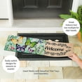 thumbnail image 3 of Home & Garden Butterfly Friends Insert Mat Rubber Door Decor Spring Step 431613, 3 of 4