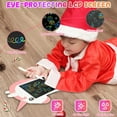 thumbnail image 2 of ZHAOCHENG Tablero de escritura LCD con tableta Unicornio para niños, tablero de dibujo colorido borrable de 8,5 pulgadas con bolígrafo, pantalla LCD para pintar, juguete educativo, regalo para niños y, 2 of 4