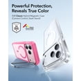 thumbnail image 2 of Funda ESR para iPhone 17 Pro Max con soporte, MagSafe, rosa, 2 of 8