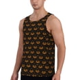 thumbnail image 2 of Lsque Halloween Pumpkins1 Pattern Mens Tank Tops Muscle Athletic Quick Dry Sleeveless Workout Fitness T Shirts Beach Tank Top, Loose-fit Sleeveless Shirt for Men-X-Large, 2 of 7