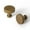 Antique Brass, variant on Goo-Ki 12 Pack Antique Brass Cabinet Knob Drawer Knobs, Solid Zinc Alloy Vintage Bronze Retro Single Hole Drawer Knobs Kitchen Hardware for Closet,Wardrobe,Dresser,Cupboard