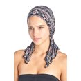 thumbnail image 2 of Ashford & Brooks Women's Pretied Printed Fitted Headscarf Chemo Bandana, 2 of 2