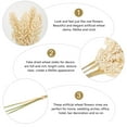 thumbnail image 6 of TUIBELYN 2 Bunches Dried Wheat Stalks Artificial Wheat Decor for Home, Wedding, Rustic, Farmhouse, Seasonal Decoration, 6 of 6