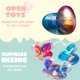 thumbnail image 4 of Huevos de limo JOYIN Galaxy prerellenos con masilla Slime & Toys x24, 4 of 7