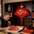 thumbnail image 4 of Décorations du Nouvel An Chinois 2026, Ornements Suspendus Rouges pour Décoration de Maison et restaurant du Nouvel An Lunaire, 4 of 4
