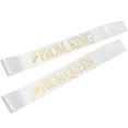 thumbnail image 2 of Eease 2pcs Graduation Sashes Stole Senior Prom King Queen Sash Class of 2023, 2 of 6