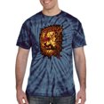 thumbnail image 2 of Wild Bobby, Fire Lion Face, Animal Lover, Tie-Dye Tees, Spiral Navy, Medium, 2 of 3