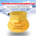 thumbnail image 2 of Advancent Calentador de cuello colores surtidos térmico cómodo cuello polaina espesar gran textura accesorios de ciclismo pañuelo para el cuello para Suministros térmicos Amarillo Advancent HA059437-02, 2 of 6