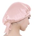 thumbnail image 4 of Bonnet de Couchage en Bonnet de Nuit en Soie Mulberry Pure Bande Élastique Réglable, 4 of 5