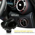 thumbnail image 6 of Control Knob of Heater A/C Temperature HVAC Fan for Toyota Tundra Truck 2000-06 US, 6 of 12
